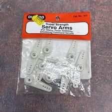 Du-Bro Super Strength Servo Arms (Hitec, Tower Hobbies, Hobbico) (8) 672 NOS
