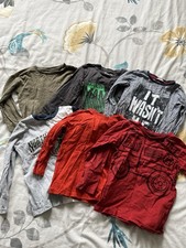 Boys Long Sleeve Tops Bundle x7 tops, 3-4years, Next and other brands, VGC