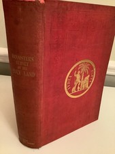 Good 1st Edition 7th Thousand 1843 A Survey Of The Holy Land By Bannister HB
