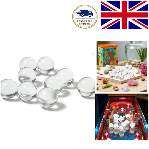 Pcs 10mm clear - clear, glass
