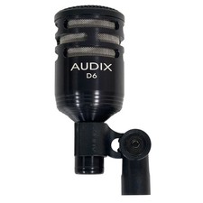 Audix D6 Dynamic Kick Drum Microphone - Used
