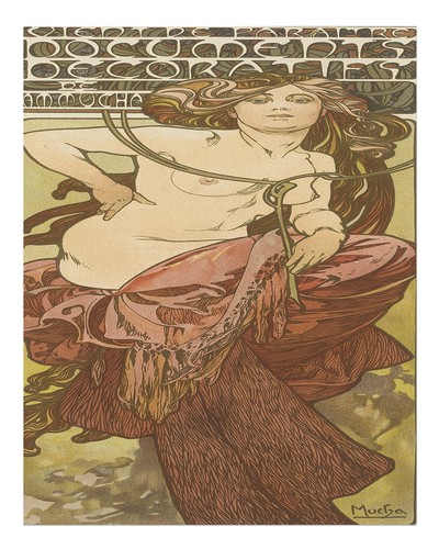 Alphonse mucha art nouveau - alphonse,