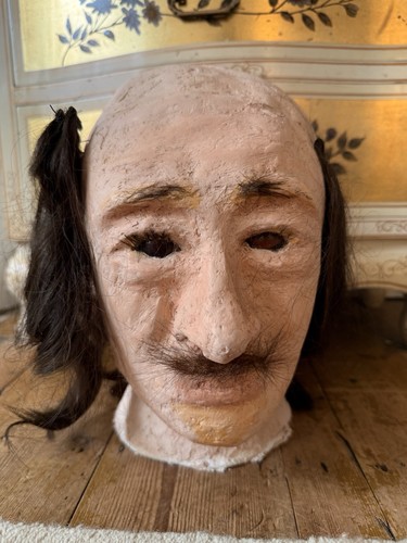 Vintage paper mache handmade - mache,