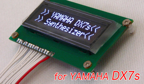 Yamaha dx7s oled blackdisplay - yamaha,