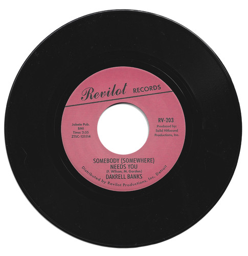 Darrell banks somebody - darrell,