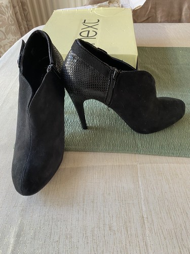 Ladies next black - black, heeled