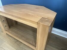 PANDORA LARGE SOLID OAK CORNER TV CABINET/UNIT/STAND