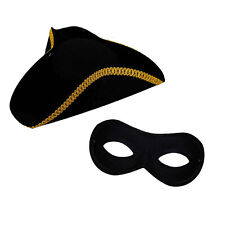 TRICORN HAT + MASK BANDIT
