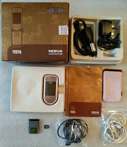 Nokia 7373 pink amour - nokia,