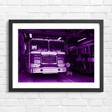 Bold Red Fire Engine Front