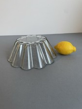 Vintage Pyrex France Glass Jelly Mould Fluted Brioche Fruit Dessert Dish Retro