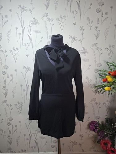 Zara black playsuit size - playsuit,