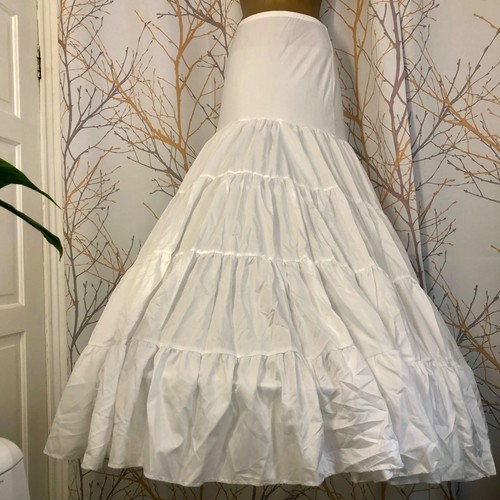 Size victorian hoop skirt - l,