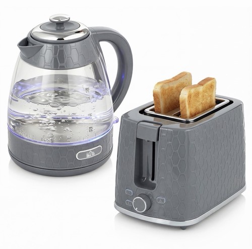Homcom kettle and toaster - toaster, set