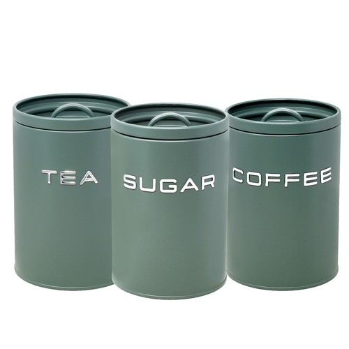 Tea coffee sugar canister - coffee,