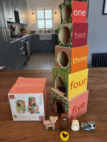Orange tree toys woodland - tree,