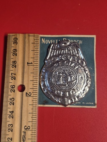 Police badge novelty toy - novelty,