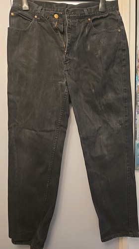 Mens black denim jeans trader - mens,