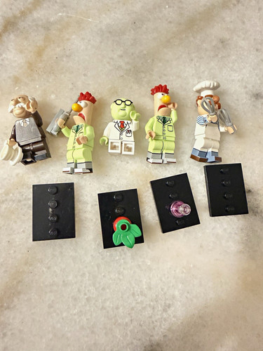 Lego the muppets minifigures - lego,