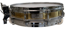 Pearl Free Floating Brass Shell 14" x 3.5" Piccolo Snare Drum - Great Condition!
