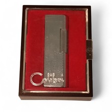 Colibri Lighter w/ Presentation Case Silver Retro *Not Working* | Preloved