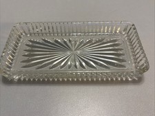 Vintage Crystal Clear Glass