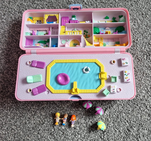 1992 polly pocket pool party - pool,