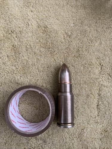 Brass trench art bullet - trench,