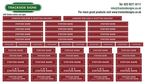 Lms station name - lms, signs