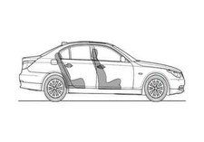 A4 Photo Blueprint BMW 5