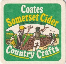 BEER MAT - COATES CIDER -
