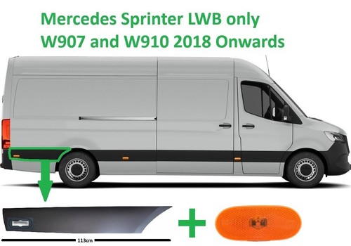 Mercedes sprinter side plastic - mercedes,