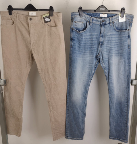 Men slim fit stone - fit, cord