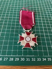 Ww2 Polish Cross Of Merit 2nd Class