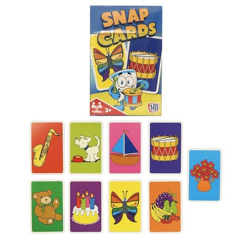 Childrens snap cards kids game - childrens,