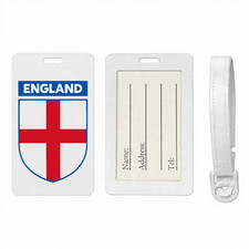 England flag crest suitcase - england,