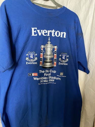 Everton 2009 cup final shirt - everton,