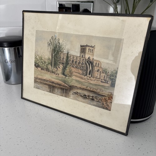 Vintage jedburgh abbey - vintage,