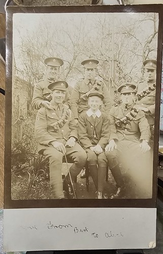 Antique ww1 british - antique, soldiers