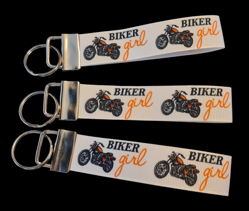 Biker girl triker motorbike - girl,