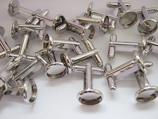 10 Cufflinks Blanks Settings