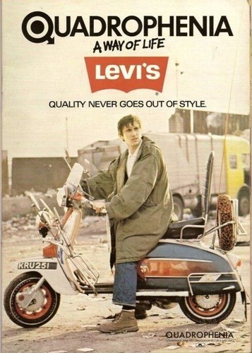 Quadrophenia levis canvas - quadrophenia,