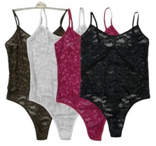 Ladies NICKERS Bodysuit Lace