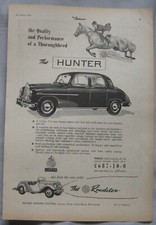 1954 Singer Hunter Original advert