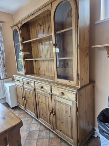Pine welsh dresser large - welsh,