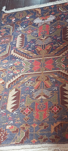 Afghan baluchi tribal rug - tribal,
