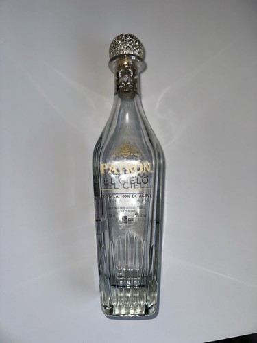 Empty patrón cielo tequila - patrón,