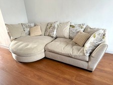 3-seater Corner Sofa Beige Colour by Julian Foye Pre-owned, Pick Up in Cornwall