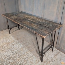 Vintage dark pine - and, steel