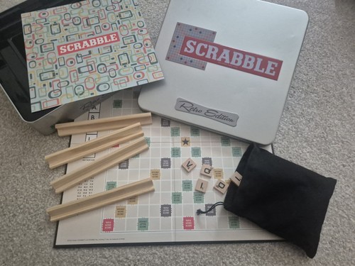 Scrabble retro edition tin - retro,